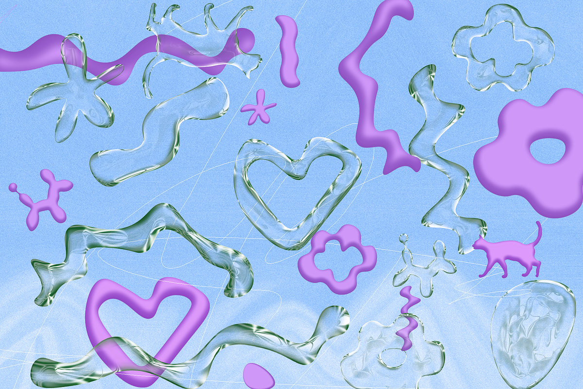 Plastic Bubble Font Duo 3D, a Font by Kasia Sokolovska (Photo 5 of 9)