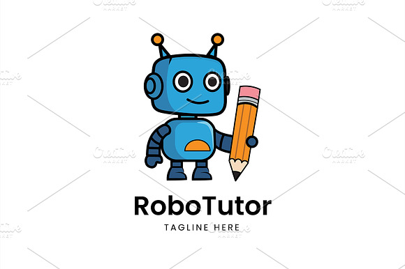 RoboTutor AI and Kids Learning Logo preview 2