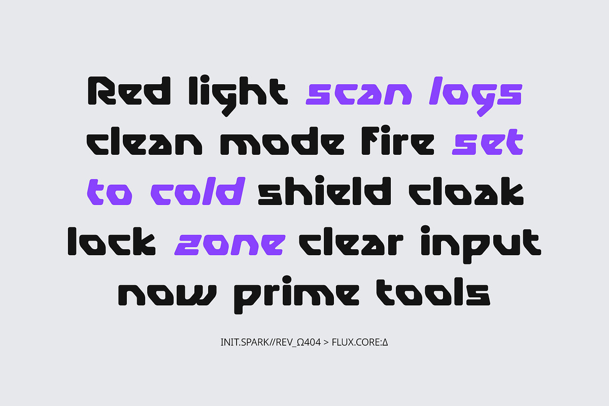 CS Elroy – Techno Font, a Sans Serif Font by Craft Supply Co. (Photo 5 of 8)
