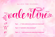 Art Valentine, a Script Font by Yoga Letter (Thumbnail 7 of 9)