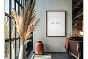 Frame in Home Interior Mock Up, a Product Mockup by TatiMockup (Thumbnail 2 of 5)
