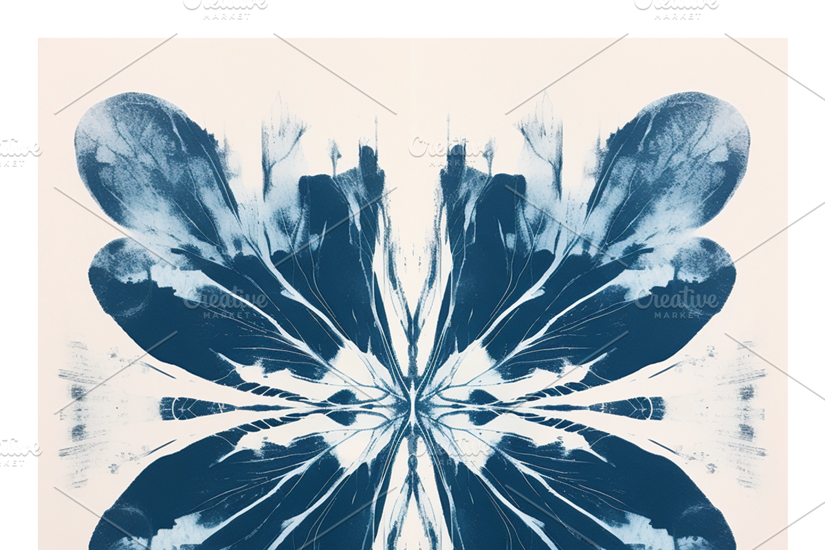 Cybo Collection · Cyanotype Botanics, a Texture Illustration by milatovar (Photo 16 of 19)