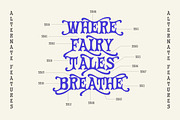 Fairy Spell Magical Display Font, a Handwritten Font by Letterhend Studio (Thumbnail 8 of 13)