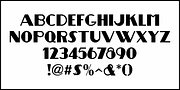 Revelry Deco JNL, a Font by Jeff Levine Fonts (Thumbnail 3 of 5)