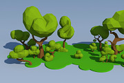 Trees And Bushes, an Environmental 3D Model by Saintpix (Thumbnail 20 of 35)