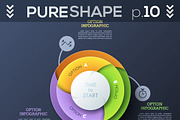 Pure Shape Infographic Bundle, a Presentation Template by Andrew Kras Design (Thumbnail 9 of 26)