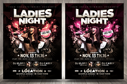 Ladies Night, a Flyer Template by aigenart (Thumbnail 3 of 5)