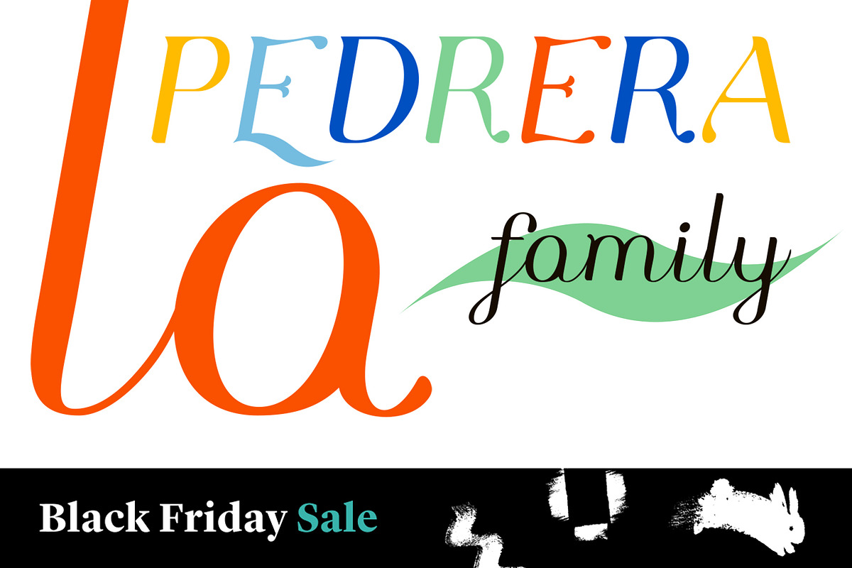 Pedrera family, a Script Font by Etewut (Photo 1 of 10)