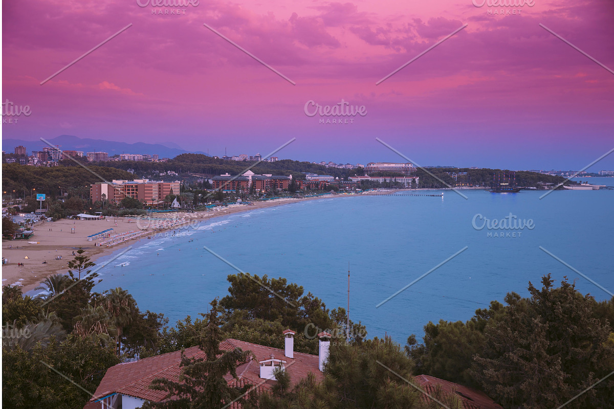 Transition from Sunset to night time, a Graphic by Our Amazing World (Photo 1 of 2)