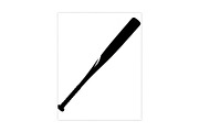 Baseball Bat Silhouette Vector Bundl, an Illustration by Creativeshirt (Thumbnail 2 of 51)