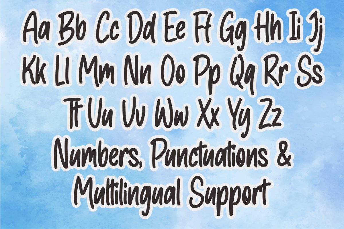 Miracle Boy, a Script Font by NJ Studio (Photo 7 of 8)