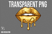 Lips Clipart, a Decorative Illustration by Forhadx5 (Thumbnail 8 of 11)
