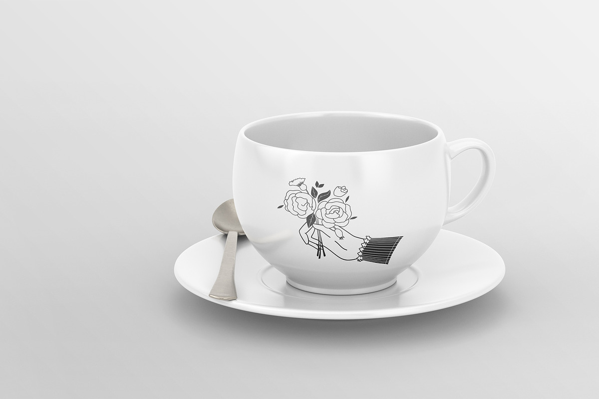 Elegant Hands Line Art Collection, an Object Graphic by foxsong (Photo 9 of 10)