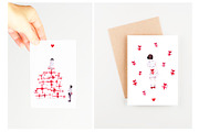 Watercolor Holiday Cards, a Decorative Illustration by Knysh Ksenya (Thumbnail 7 of 9)