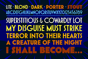Dutch Courage Ale - sharp Art Deco, a Sans Serif Font by Comicraft Fonts (Thumbnail 2 of 4)