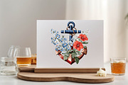 Nautical Beach Clipart Bundle., a Sport Illustration by SVGArt (Thumbnail 4 of 9)
