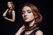 Noir Bloom Photoshop Action, an Action Add-On by SimplDesign (Thumbnail 3 of 10)