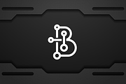 Luxury Letter B Technology Logo, a Branding & Logo Template by Luxury Logos (Thumbnail 2 of 4)