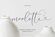 Marlotte | Modern Calligraphy Script, a Script Font by Typoraith Co (Thumbnail 1 of 11)
