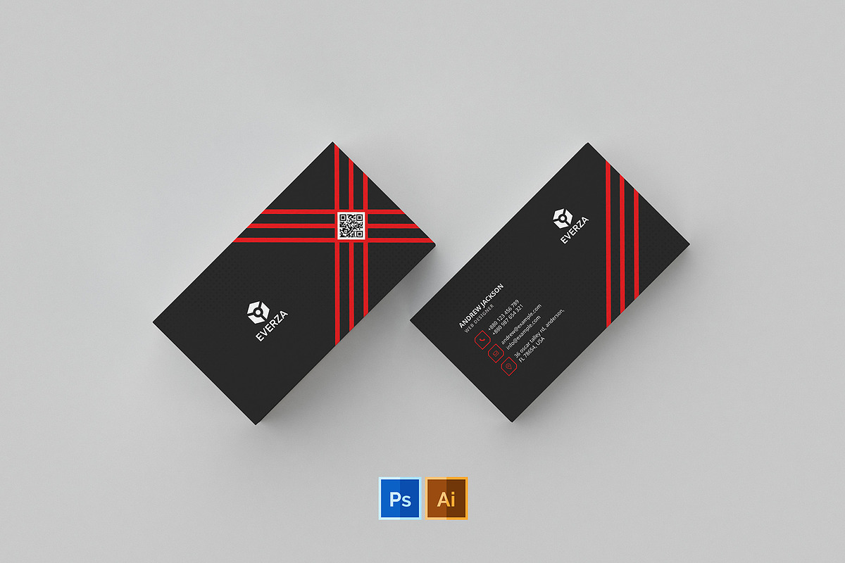 Business Card Template 31, a Business Card Template by BdThemes (Photo 2 of 4)