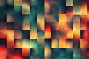 Colorful abstract squares pattern wi, a Photo by Iftikhar Alam