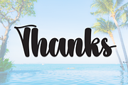 Hello Paradise | Script Font, a Handwritten Font by Scratchones (Thumbnail 8 of 8)