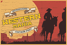 Western Mania Regular and Outline