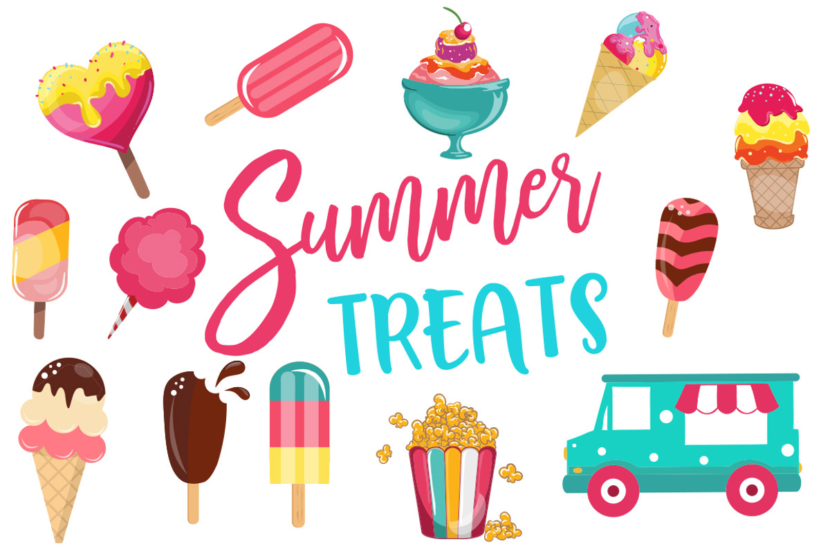 Summer Clipart Bundle - 126 cliparts, an Illustration by BlackCatsMedia (Photo 6 of 10)