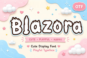 Blazora, a Slab Serif Font by Wow Magic