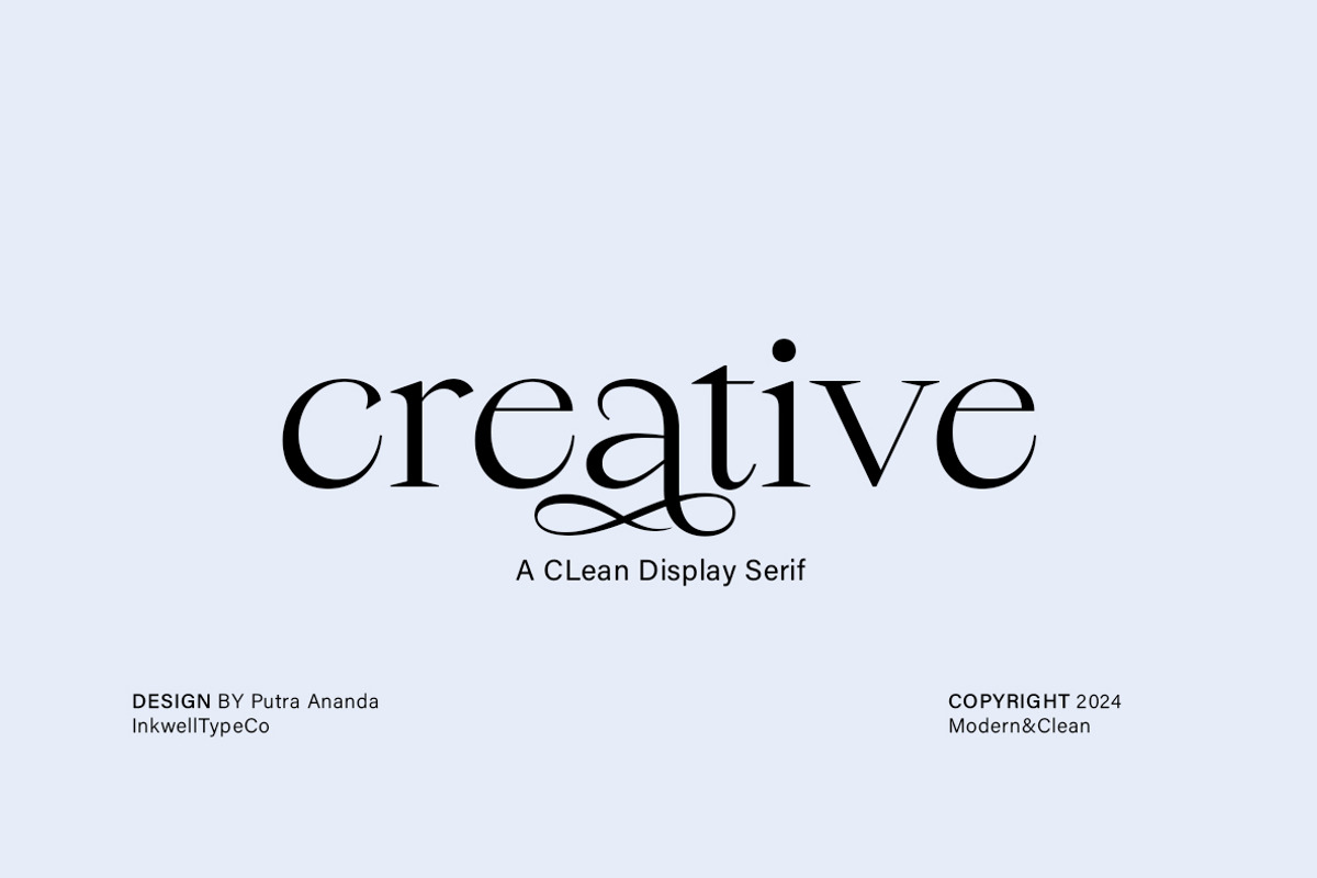 Rouncile - Clean Display Serif, a Serif Font by InkwellTypeCo (Photo 3 of 11)