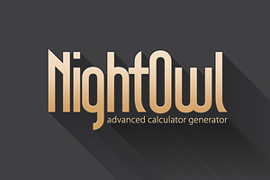 NightOwl - Calculator Generator