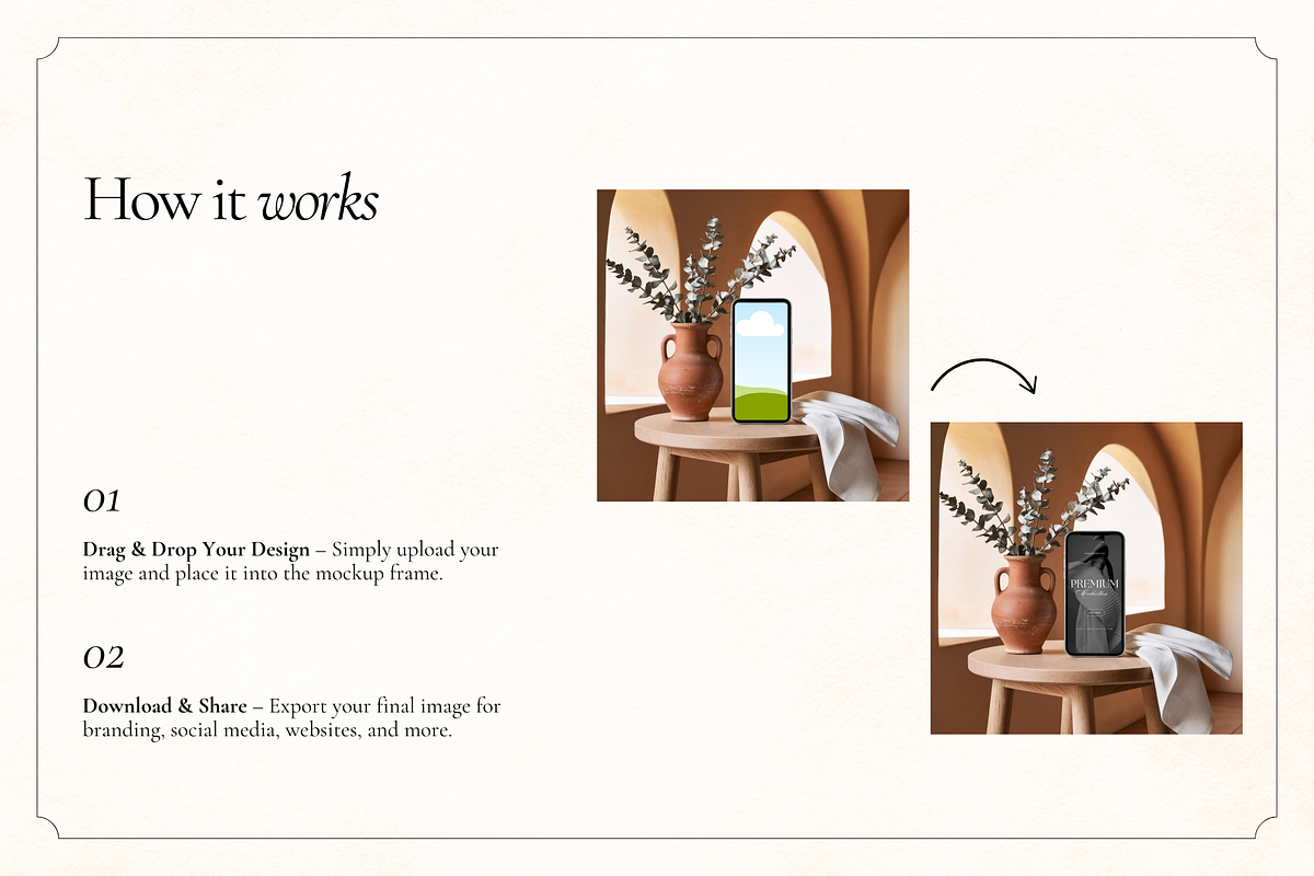 50 Aesthetic iPhone Canva Mockups, an iPhone Mockup by Matisse Studio (Photo 3 of 10)