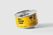 Pet Food Can Mockup, a Packaging Mockup by Artnivora.Std (Thumbnail 3 of 5)
