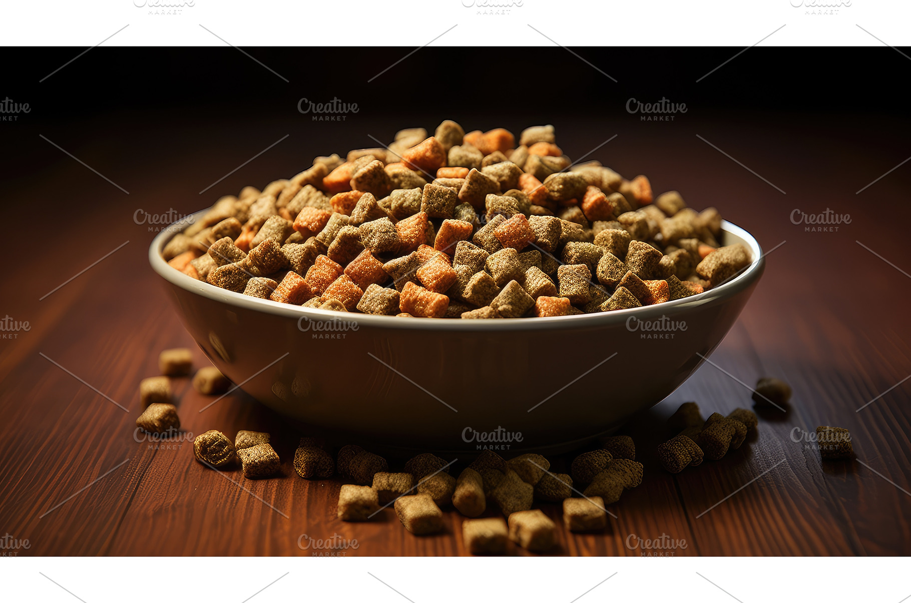 diet dog food ai generated, a Food & Drink Photo by pikepicture