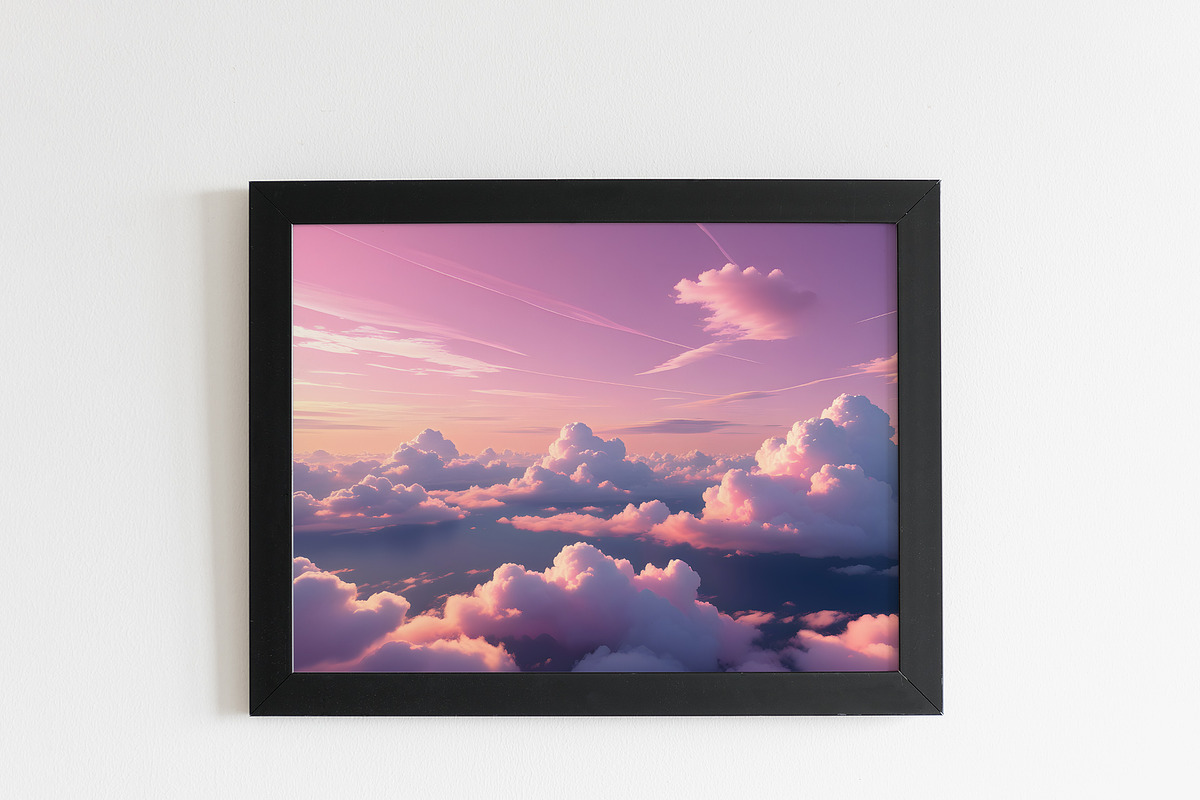 #008 Pink Clouds Sky Collection, a Decorative Illustration by amoncreate (Photo 9 of 15)