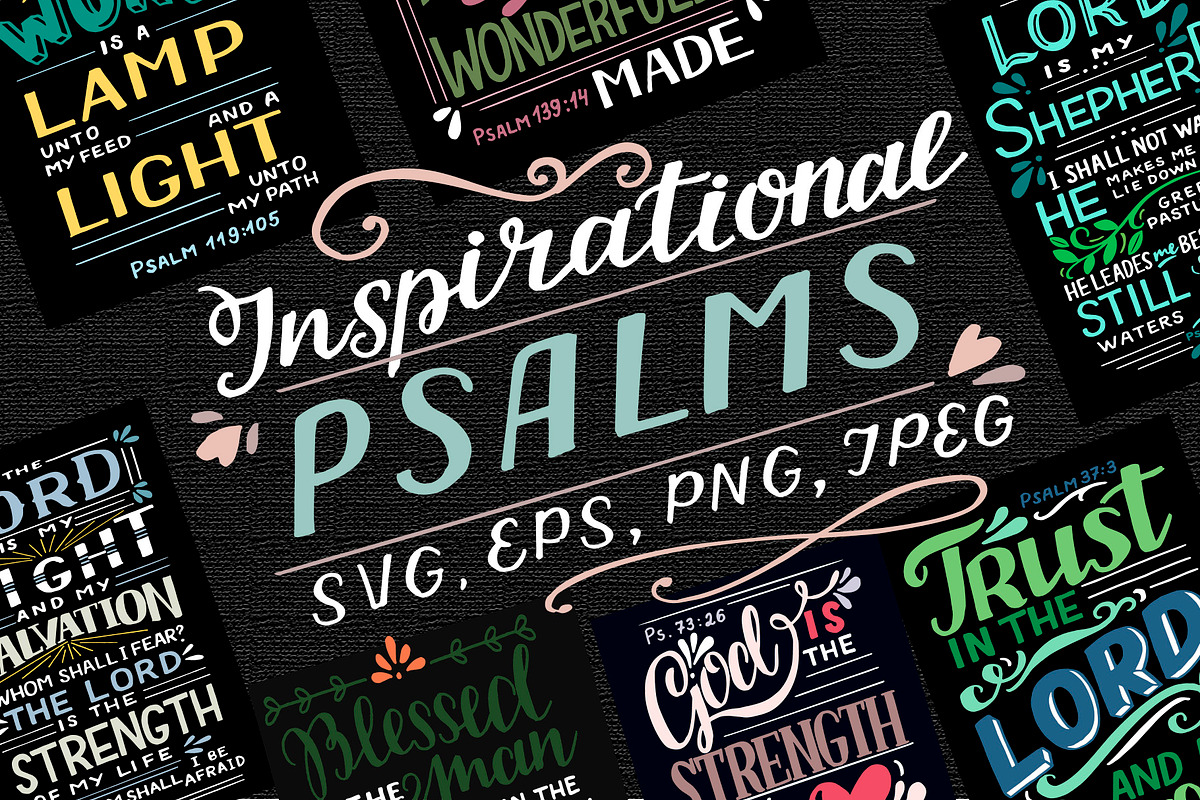 Inspirational Psalms #1, an Illustration by Ola-la-la (Photo 1 of 6)