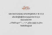 Seraphine Miroise Font Duo, a Serif Font by elvinova (Thumbnail 10 of 11)