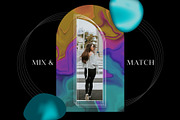 MODERN NEON GRADIENTS & SHAPES, a Pattern Graphic by Creativemaker (Thumbnail 8 of 10)