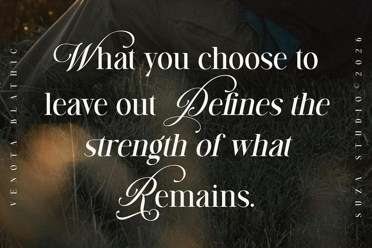 Venota Blathic, a Serif Font by Suza Studio (Photo 6 of 14)