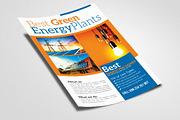 Renewable Energy - Go Green, a Flyer Template by Psd Templates (Thumbnail 3 of 3)