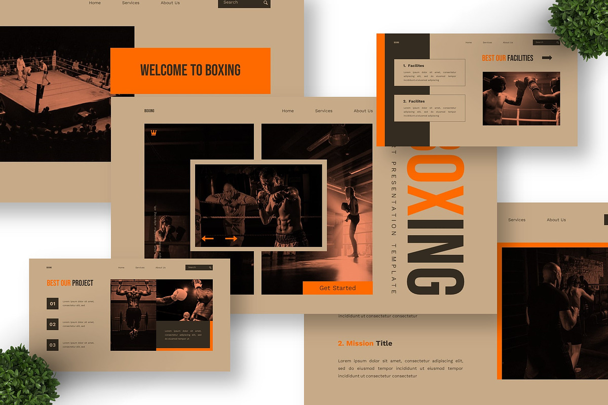 Boxing - Sport Powerpoint preview 3