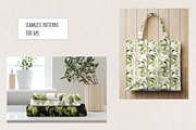 Botanical Leaves Pattern Set, a Pattern Graphic by Gribanessa (Thumbnail 3 of 4)