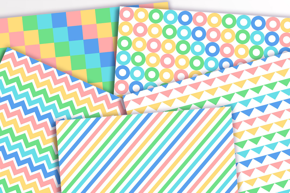 Spring / Easter Digital Papers, a Pattern Graphic by The Digital Download Shop (Photo 3 of 3)