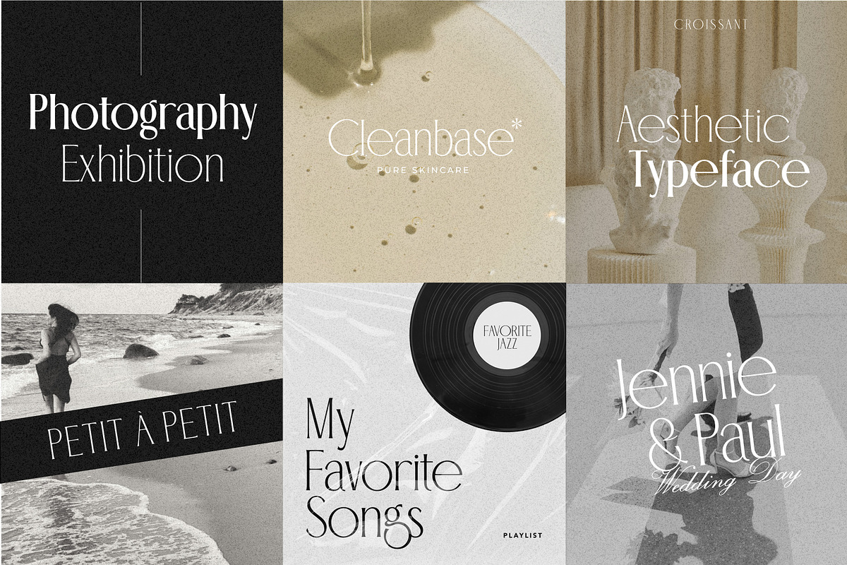 BD Croissant | 7 weights, a Serif Font by Brandear Design (Photo 8 of 16)
