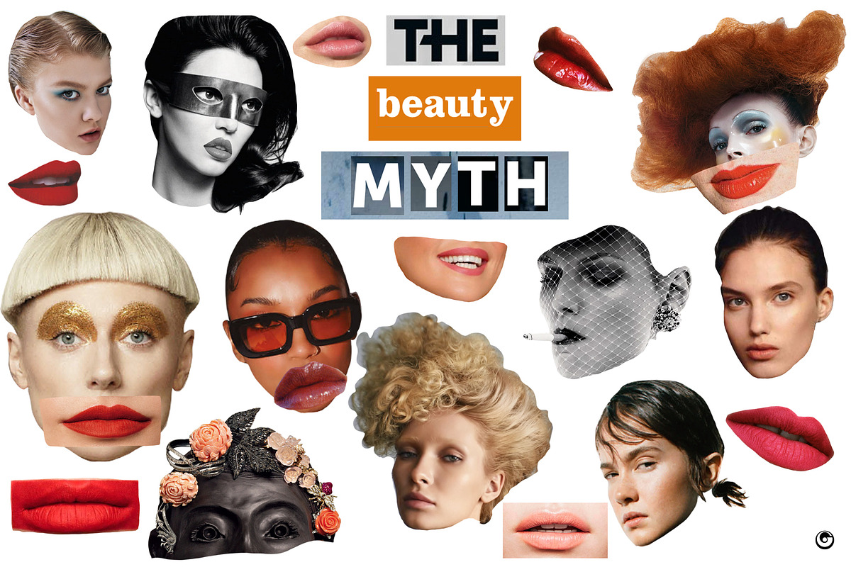 The beauty myth collage maker, a Person Illustration by Olillia (Photo 10 of 10)