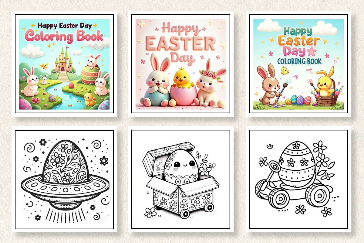 Happy Easter Day Coloring Book, an Arts & Entertainment Photo by Wow Magic (Photo 1 of 3)