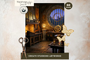 The Lantern Guild Backdrops, a Background Graphic by ThatsDesignArt (Thumbnail 6 of 13)