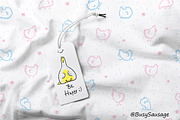 Wise Hens - 32 patterns+print, an Animal Illustration by Zooza Art (Thumbnail 10 of 10)