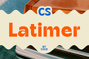 CS Latimer – Retro Font, a Sans Serif Font by Craft Supply Co. (Thumbnail 1 of 8)