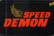 Hot Pursuit: Grind-house Font, a Sans Serif Font by Wingsart Studio (Thumbnail 13 of 16)